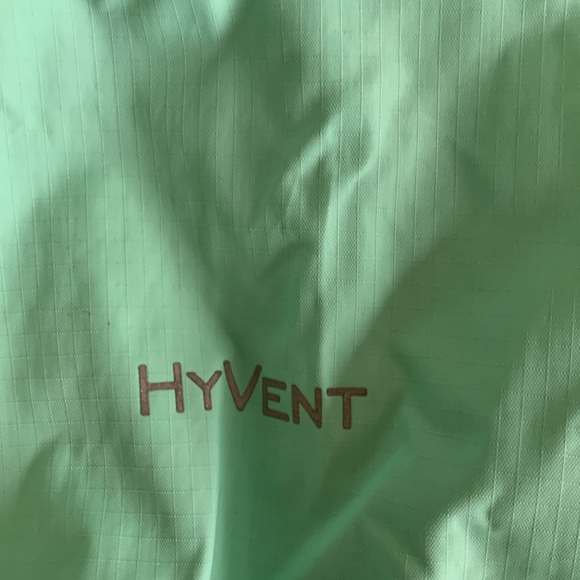 Northface windbreaker, mint green, girls 10-12. - Picture 8 of 14